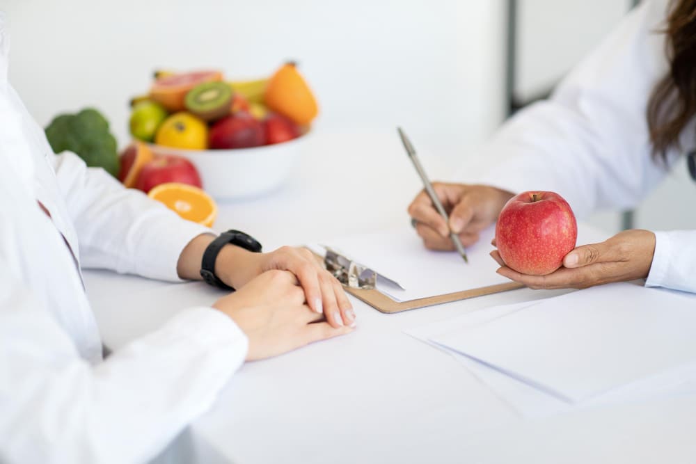Consulta clínica nutricional para patología específica